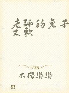 老师的兔子又大又软