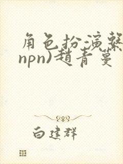 角色扮演系统(npn)赵青蔓