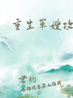 重生军嫂攻略