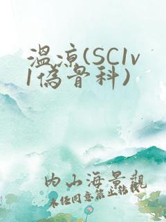 温凉(SC1v1伪骨科)