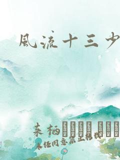 风流十三少