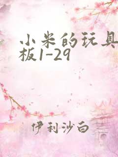 小米的玩具店老板1-29