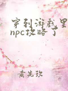 穿到游戏里面被npc攻略了