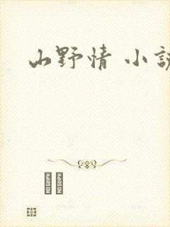 山野情 小说