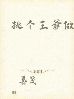 挑个王爷做夫君