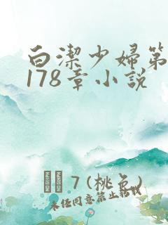 白洁少妇第1一178章小说