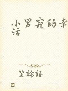 小男宠的幸福生活