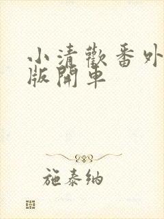 小清欢番外完整版开车