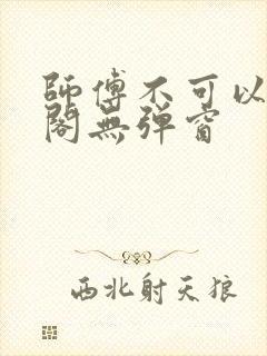 师傅不可以笔趣阁无弹窗