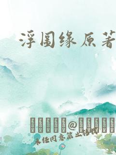 浮图缘原著小说