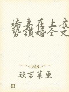 娇妻在上夜少强势锁婚全文免费