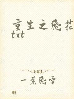 重生之飞花落照txt
