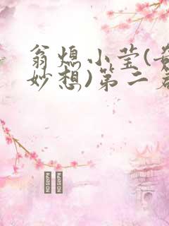 翁熄小莹(奇思妙想)第二篇