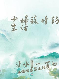 少妇苏晴的性荡生活