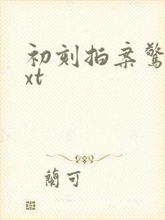 初刻拍案惊奇txt