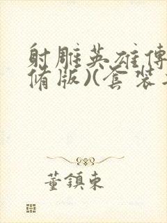 射雕英雄传(新修版)(套装共4本) 小说