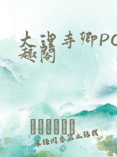 大理寺卿PO笔趣阁