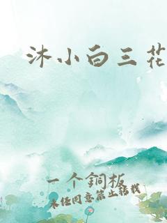 沐小白三花