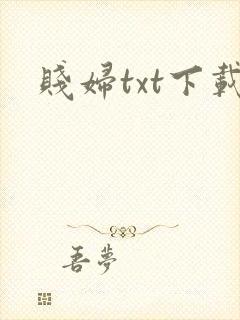 贱妇txt下载
