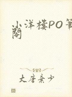 小洋楼PO笔趣阁