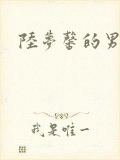 陆梦馨的男朋友