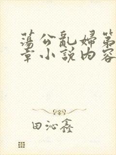 荡公乱妇第51章小说内容