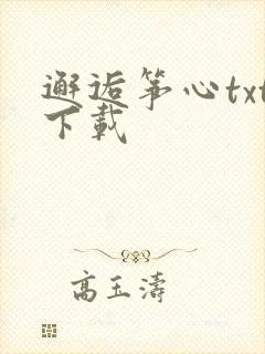 邂逅筝心txt下载