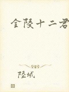 金陵十二君