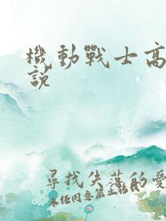 机动战士高达小说