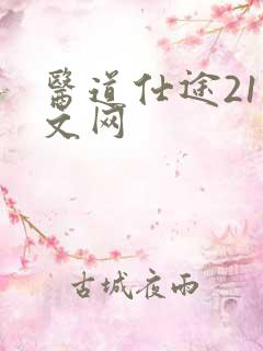 医道仕途21中文网