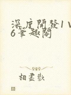 深度开发1 V6笔趣阁