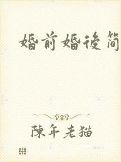 婚前婚后简思