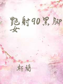 艳射90黑脚丝女