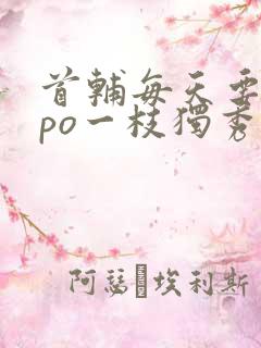 首辅每天要不够po一枝独秀全文