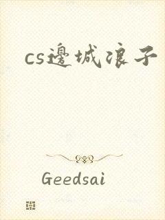 cs边城浪子