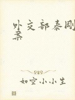 外交部泰刚间谍案