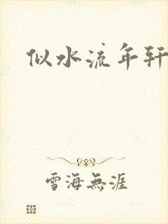 似水流年轩辕悬