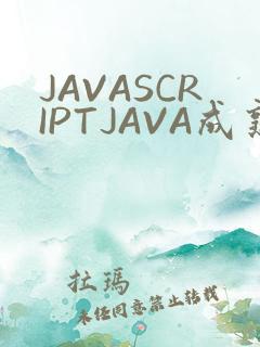 JAVASCRIPTJAVA成熟亲子