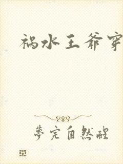 祸水王爷穿越妃