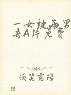 一女被两男桶进去A片免费