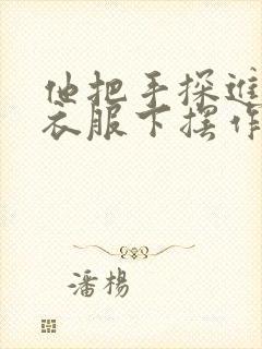 他把手探进我的衣服下摆作文