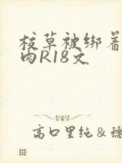 校草被绑着玩纯肉R18文