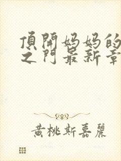 顶开妈妈的生命之门最新章节