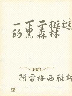 一下子挺进浓密的黑森林