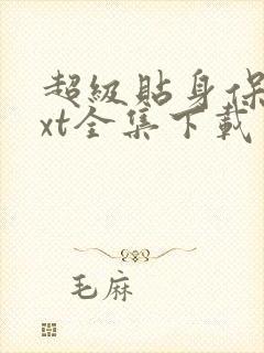 超级贴身保镖txt全集下载