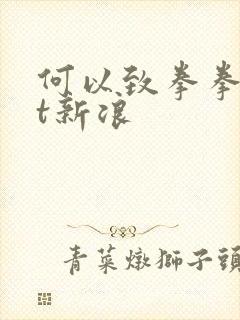 何以致拳拳txt新浪