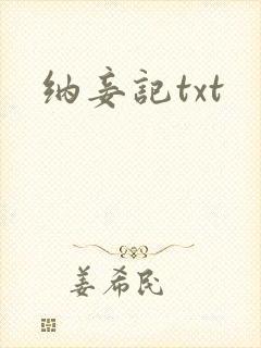 纳妾记txt