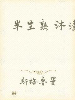半生熟 沐清雨
