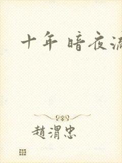 十年 暗夜流光