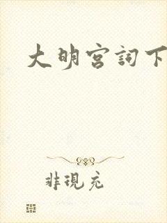 大明宫词下载